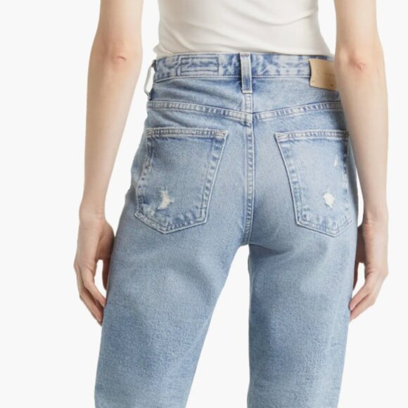 AG - Kinsley High Waist Crop Jeans - Size 25 - Picture 2 of 4